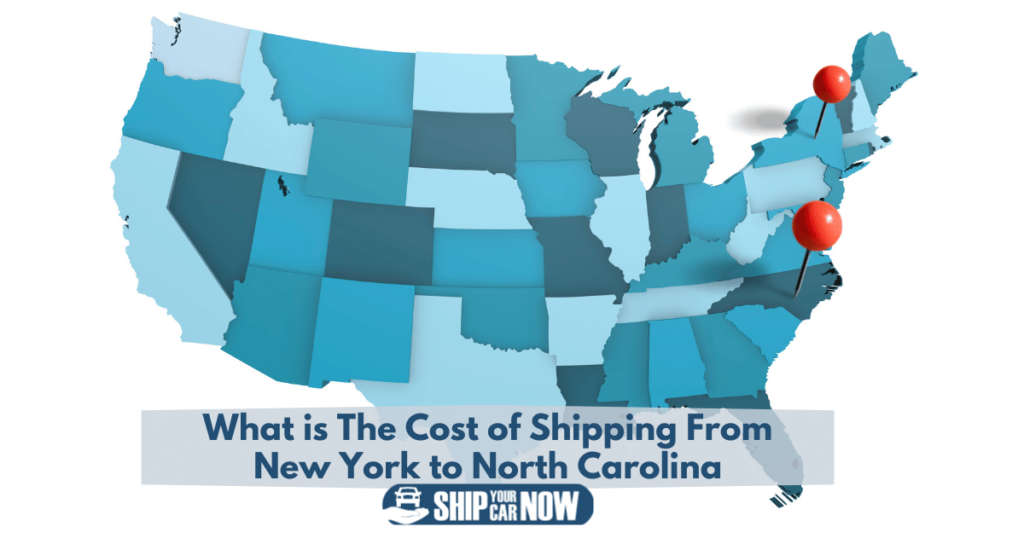 cost of shipping from New York to North Carolina