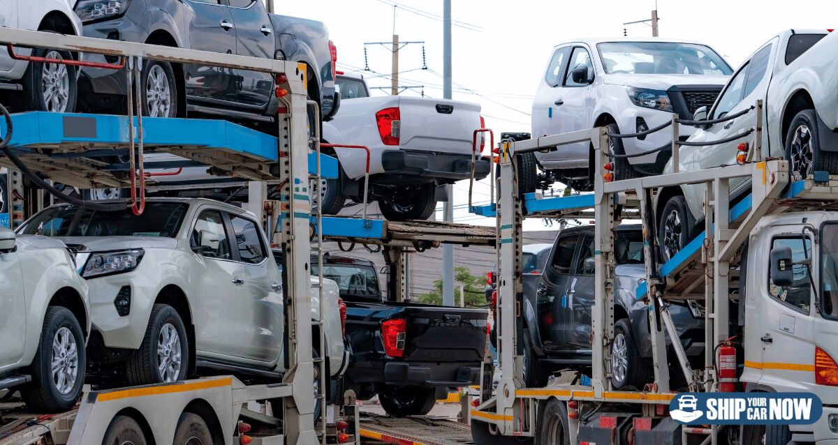 Shipping multiple vehicles cross country