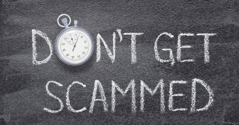 Don't get Scammed