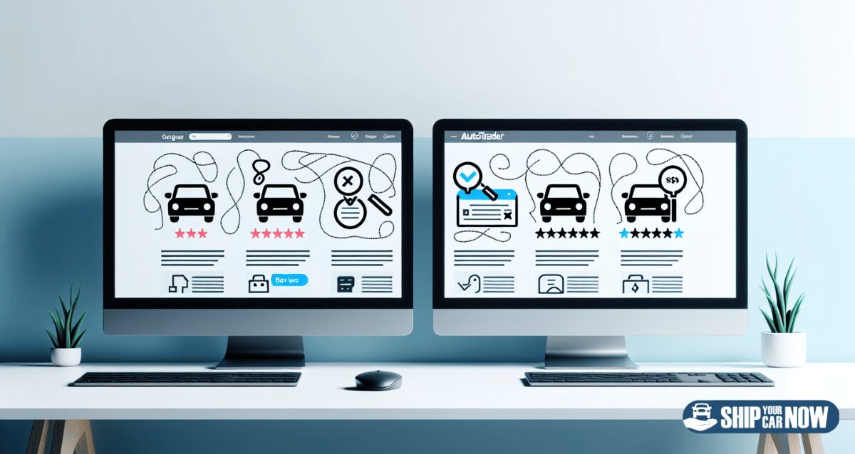 Comparison between CarGurus and AutoTrader for car buyers and sellers