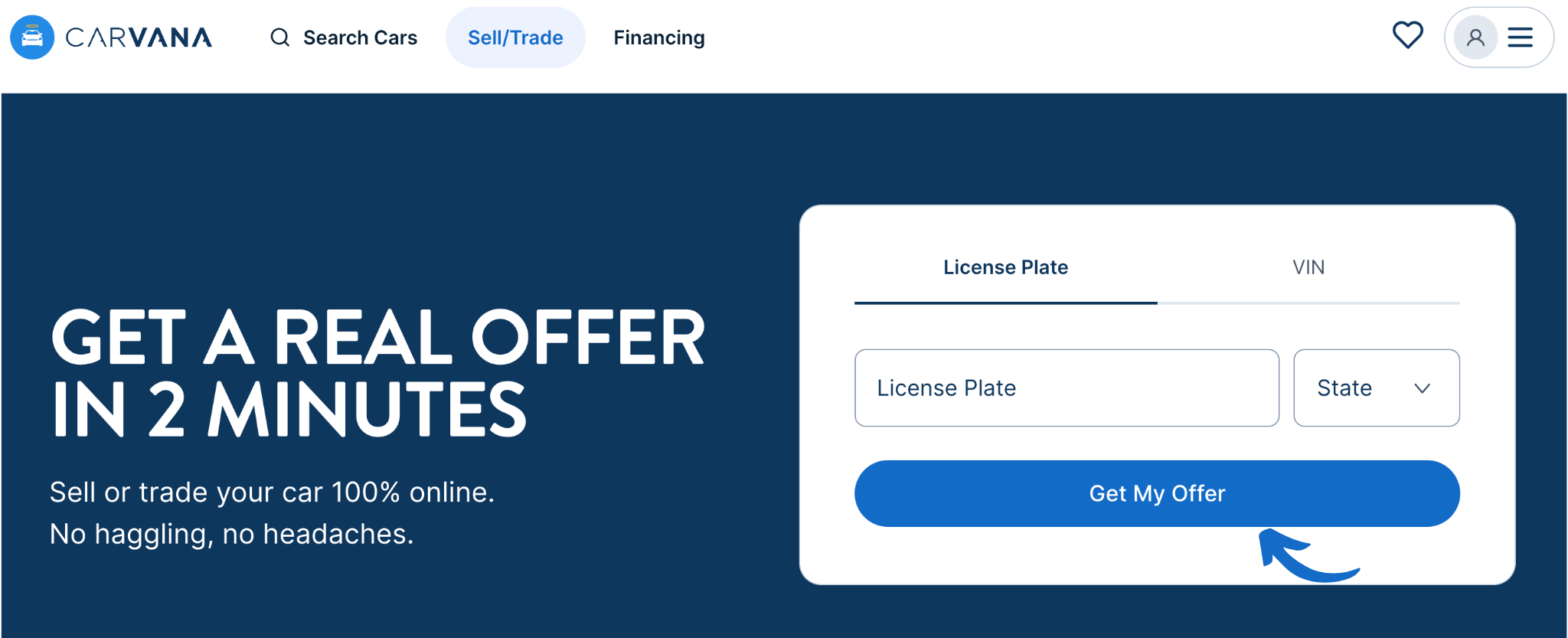 sell your car on Carvana
