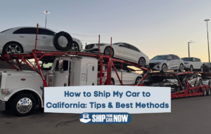 Open car shipping to California