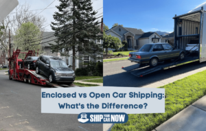 Open vs enclosed car shipping services