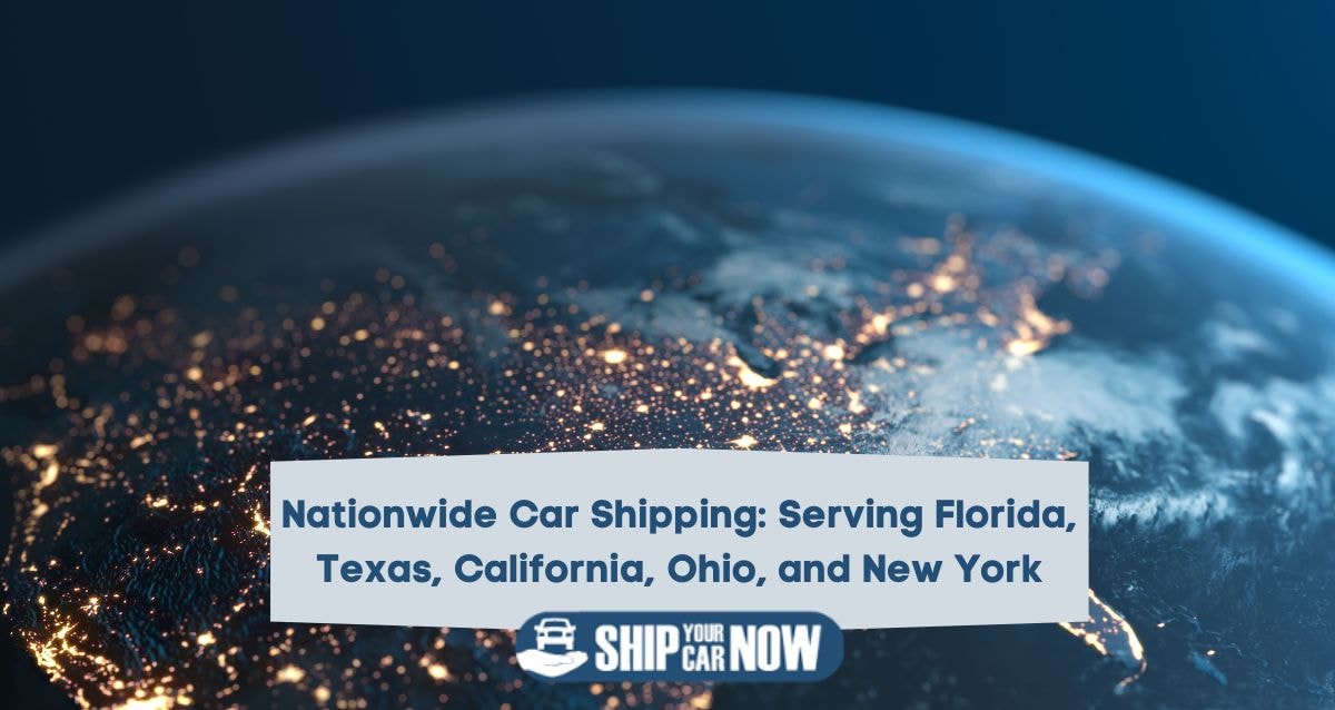 Auto transport services across all 50 states