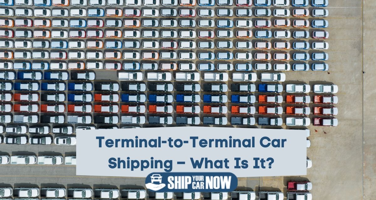 Terminal-to-terminal shipping