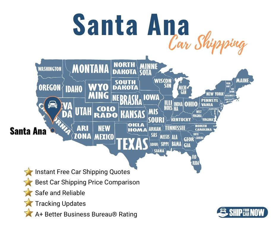 Best Santa Ana car shipping companies