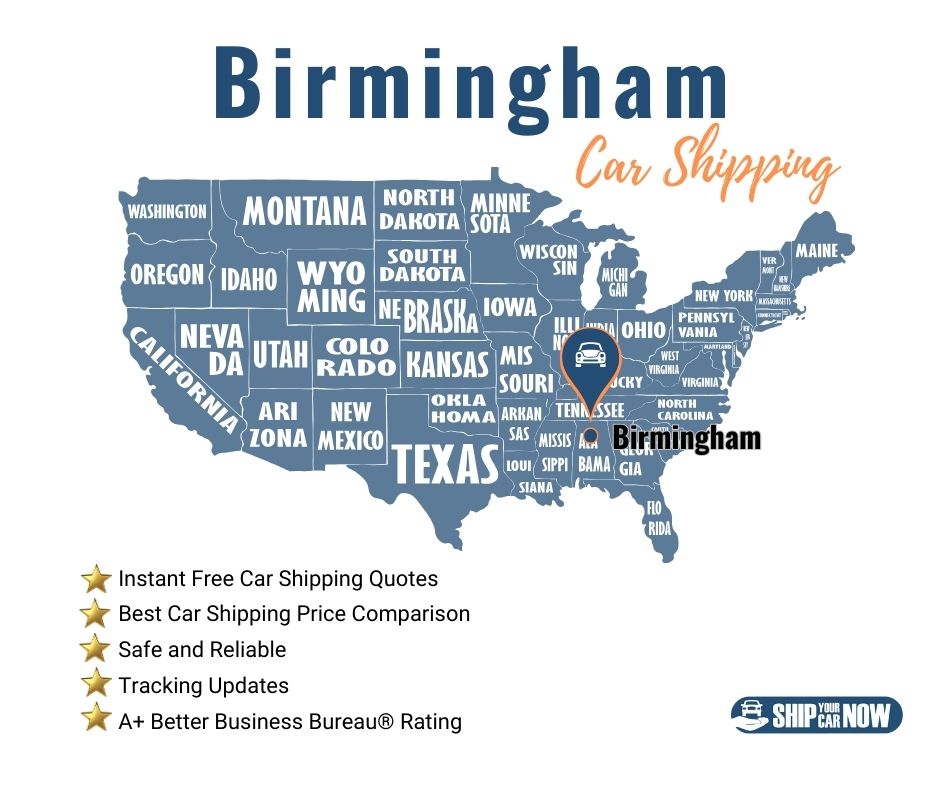 Best Birmingham car shipping companies
