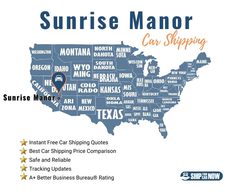 The best Sunrise Manor Car Shipping Companies