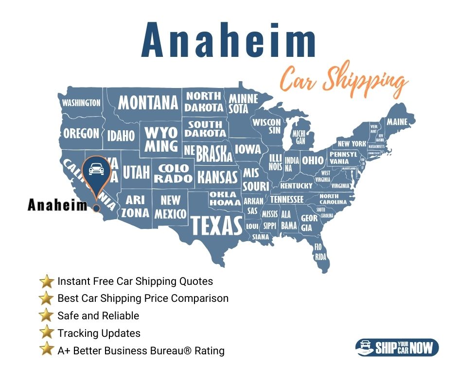 The best Anaheim Car Shipping companies