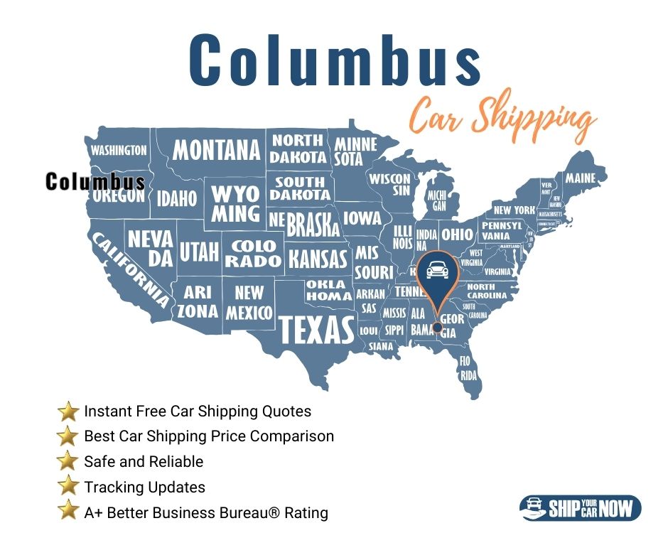 The best Columbus Car Shipping in GA