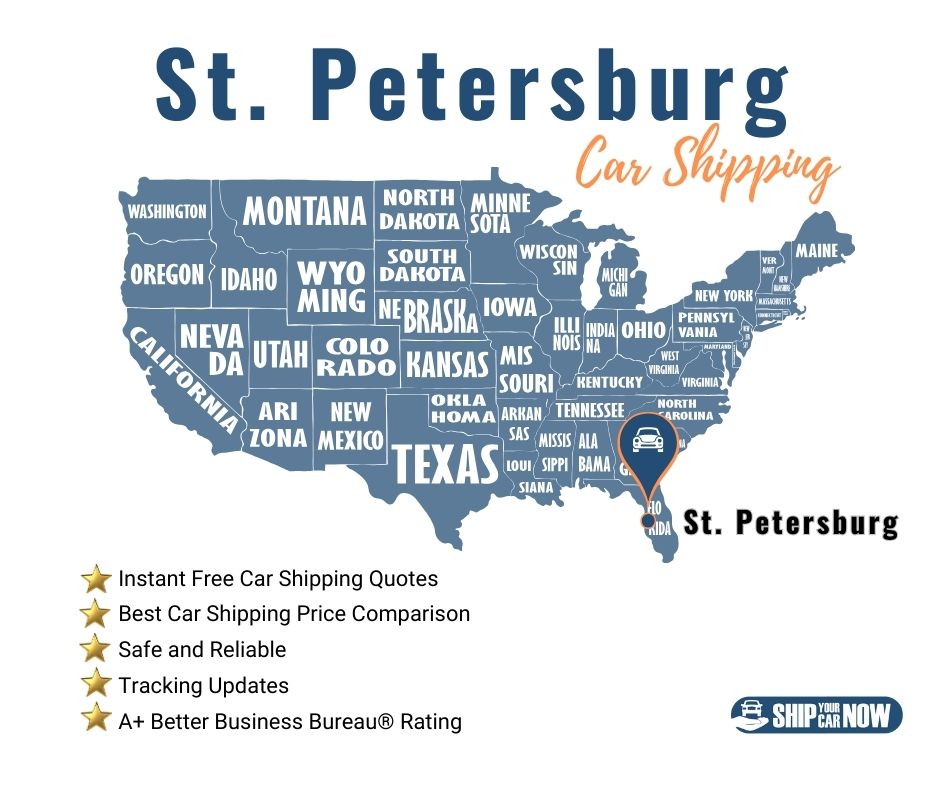 Best St. Petersburg Car Shipping Companies in Florida