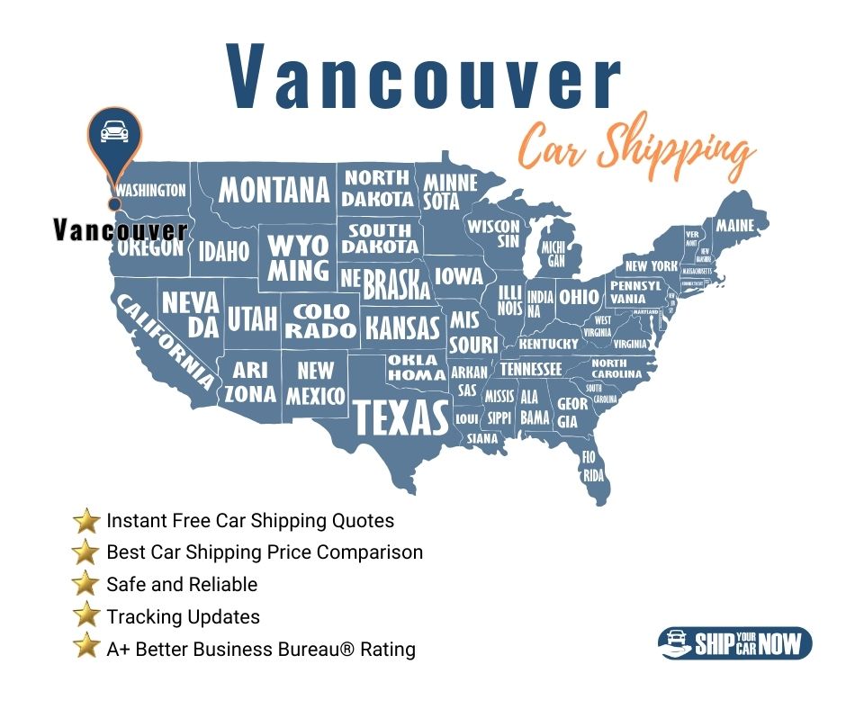 The best Vancouver Car Shipping companies in Washington