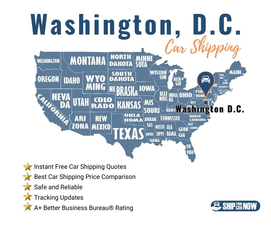 The best Washington D.C. Car Shipping companies