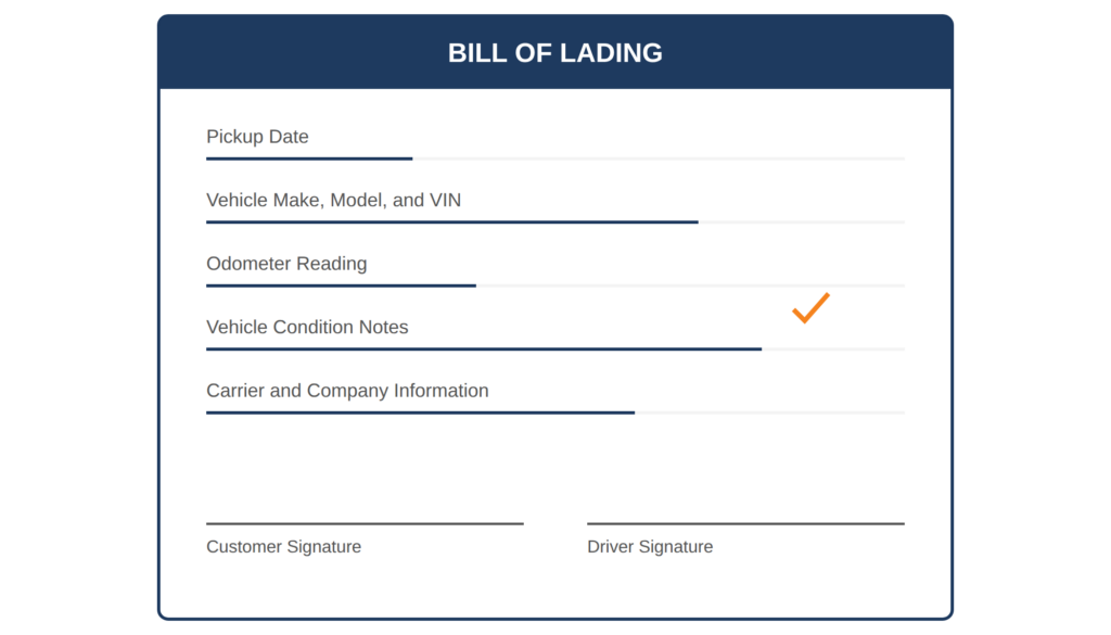 bill of lading diagram